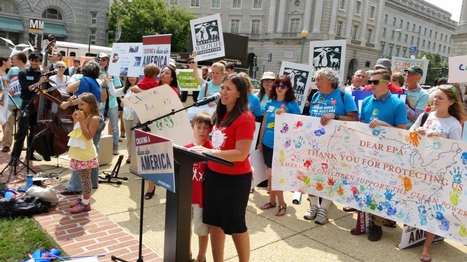 Trisha and Logan Moms Clean Air Force EPA