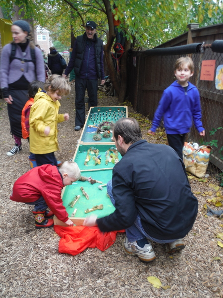 Potomac Crescent Waldorf School Fall Festival 2014 marble run