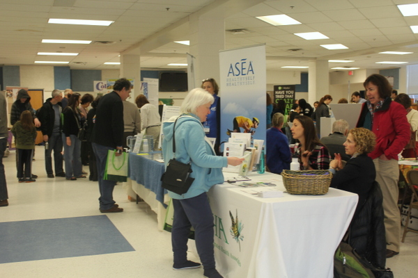 Grow Your Health 2014 exhibit hall