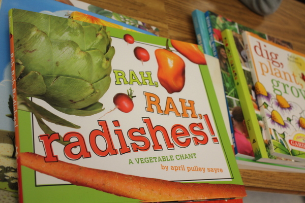 Grow Your Health 2014 kids gardening class book rah rah radishs