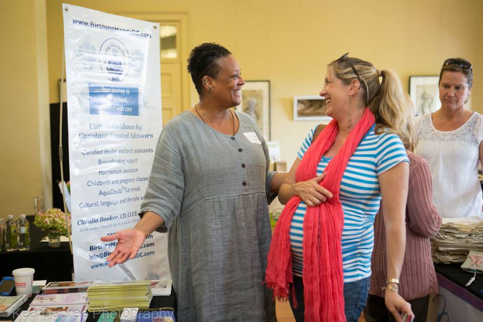 DCBBF Birthing Hands of DC Claudia Booker smiling