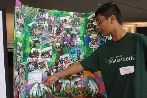 NoVA Outside School Environmental Action Showcase Lanier MS