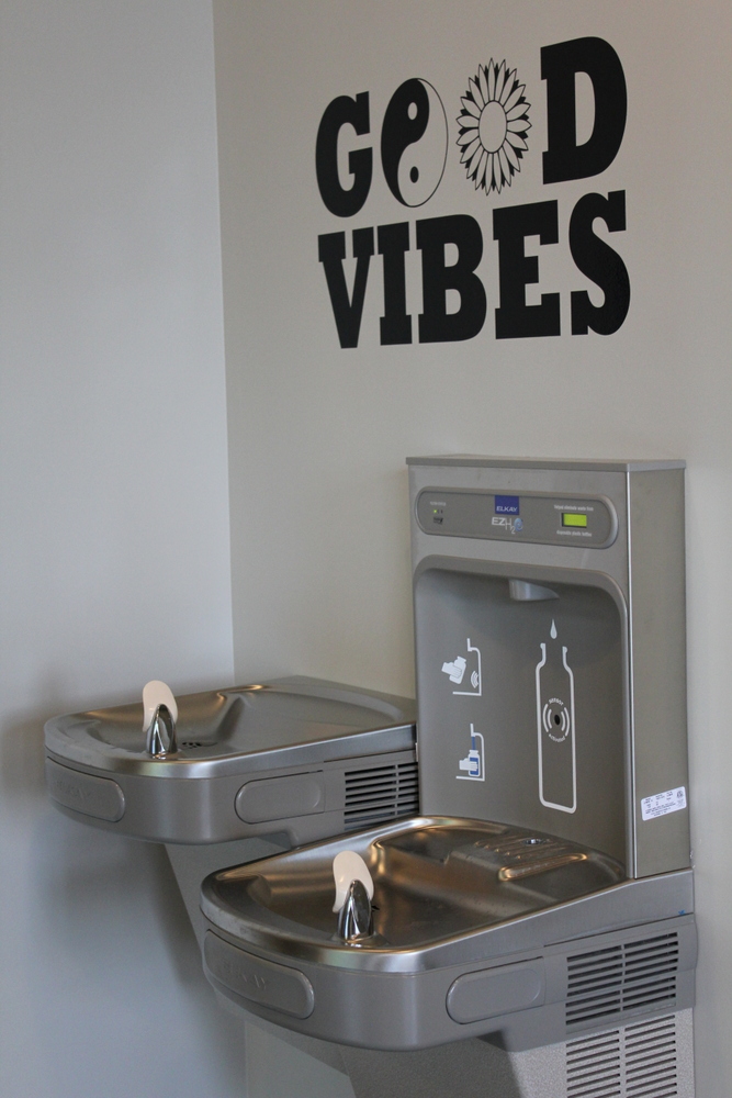 Ease Yoga Cafe by Mindful Healthy Life - water fountain and bottle filler