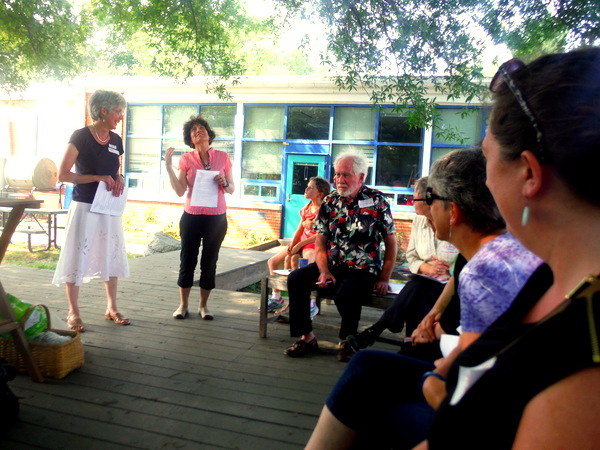 APS Growing Green Schools Garden Meetup Jamestown Elementary 6-8-15 - introductions