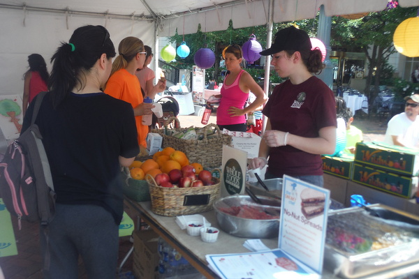 Love Your Body Day 2015 Whole Foods tasting