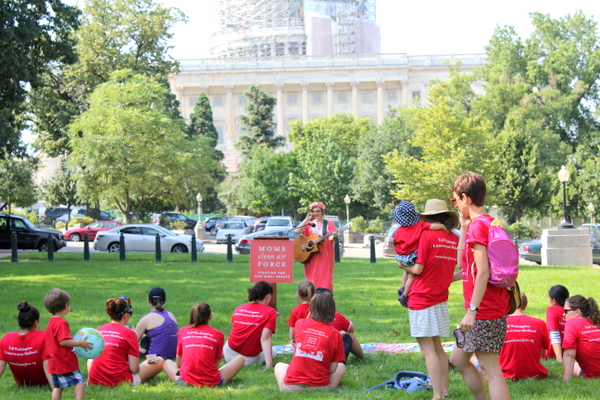 Moms Clean Air Force Play-In for Climate Action 2015 Ms. Cacie