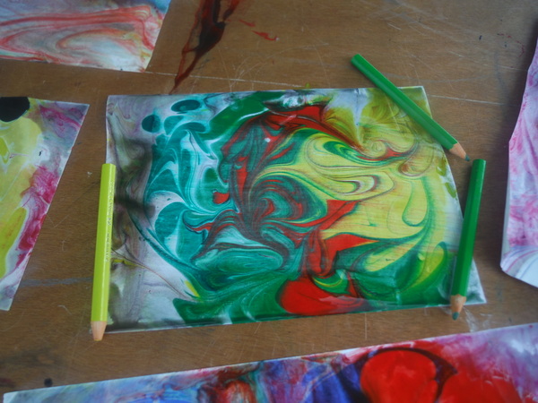 World Children's Festival 2015 -  marbling 2 - by Mindful Healthy Life