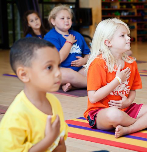 Move with Me hands on heart children's yoga