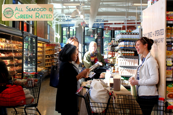 Moms Organic Market Arlington opening by Mindful Healthy Life - Trickling Springs