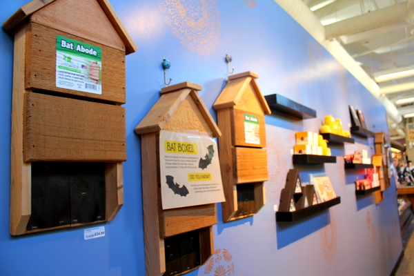 Moms Organic Market Arlington opening by Mindful Healthy Life - bat houses