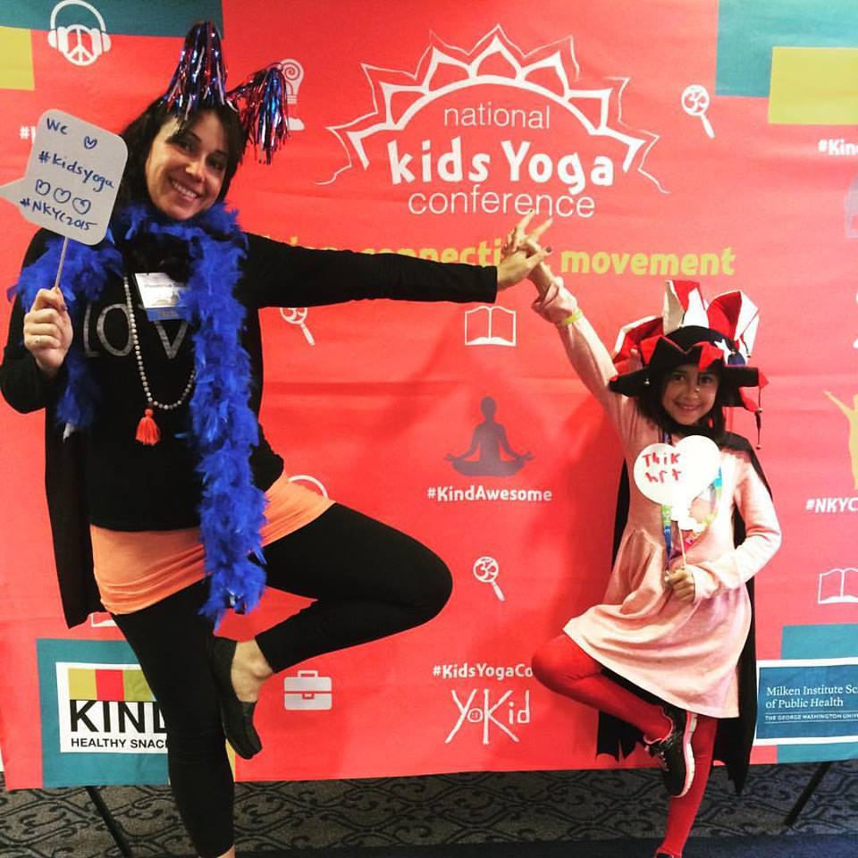 Pleasance Silcki at second National Kids Yoga Conference