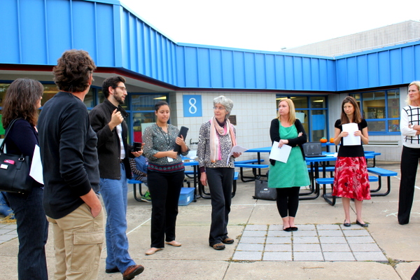 Patrick Henry Elementary School APS School Garden Meetup 2 November 2015