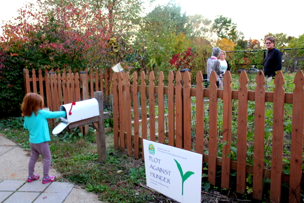 Patrick Henry Elementary School APS School Garden Meetup Plot Against Hunger November 2015