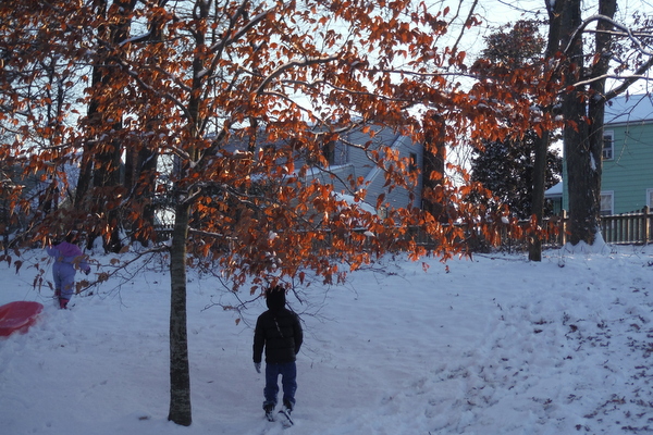 Getting kids outside in winter