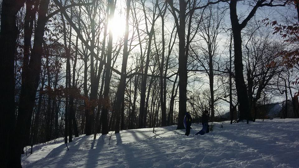 boys in snow