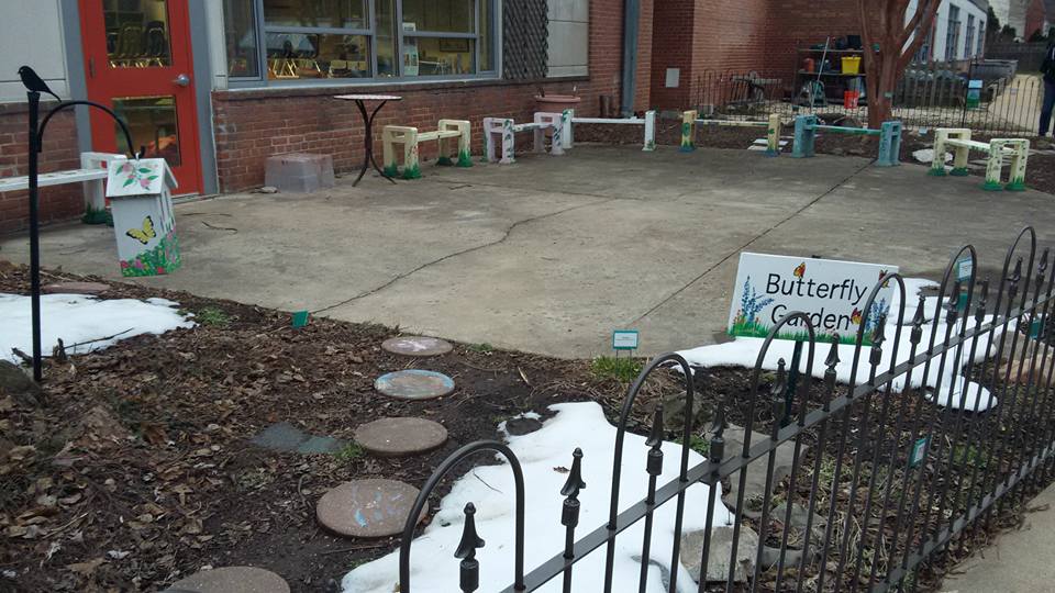 Tuckahoe Elementary Discovery Schoolard butterfly garden