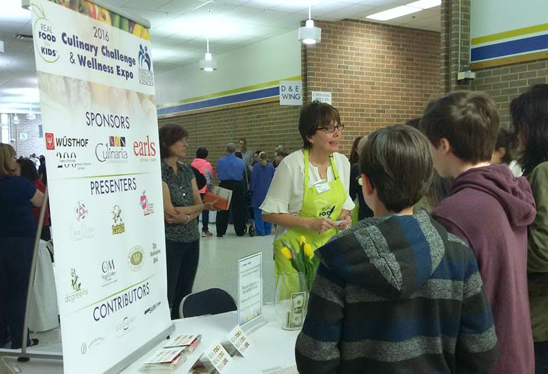 Students compete and learn at Real Food for Kids Culinary Challenge and Wellness Expo