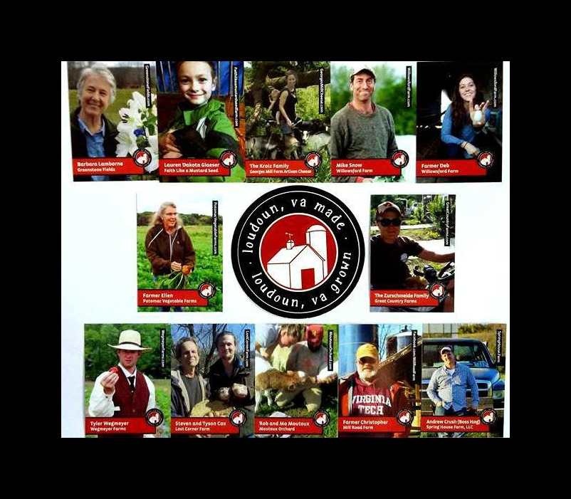 Loudoun Farmers Featured on Trading Cards