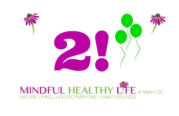 We’re two years old! Celebrate Earth Day and Mindful Healthy Life’s Anniversary