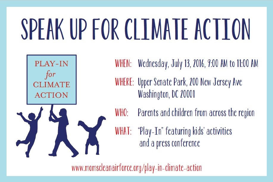 2016 Play In for Climate Action postcard