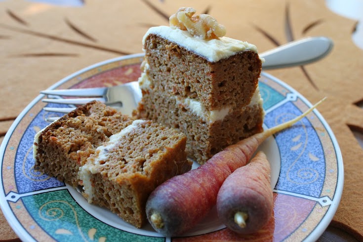 EatLuv clarified butter carrot cake