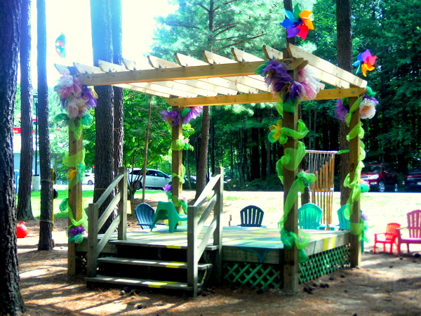 Annmarie Sculpture Garden Art Lab - Fairy Lolly stage