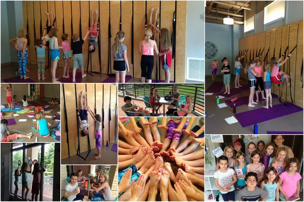 Kids Yoga Staycation at Ease with Cathy Burke - montage