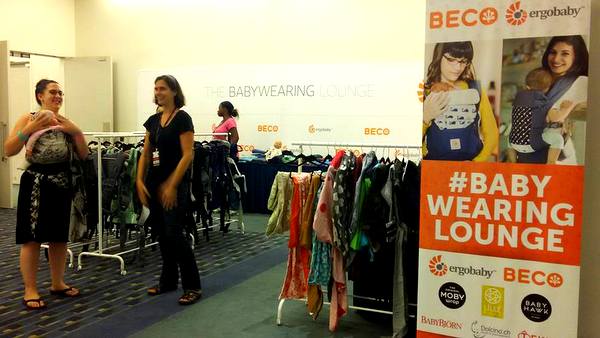 MommyCon DC 2016 babywearing lounge