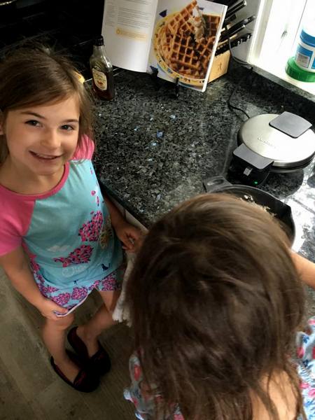 Predominantly Paleo kids in kitchen