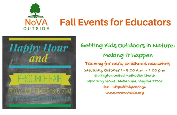 NoVA Outside promotes outdoor learning with two fall events