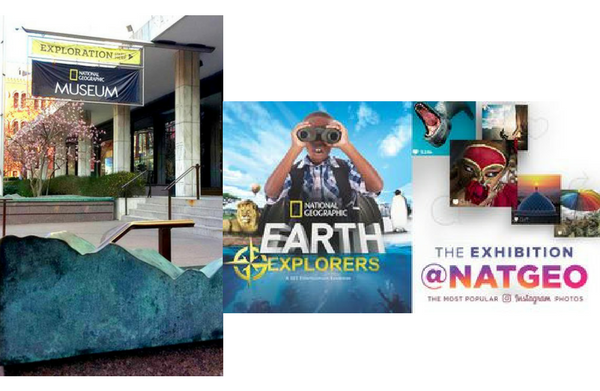 Tour two National Geographic museum exhibits this month