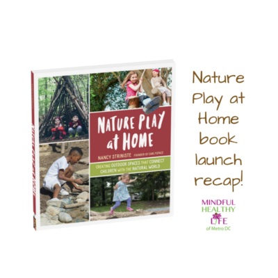 Nature Play at Home book launch recap