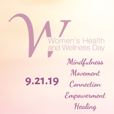 Women’s Health and Wellness Day 9/21 expands for its third year!